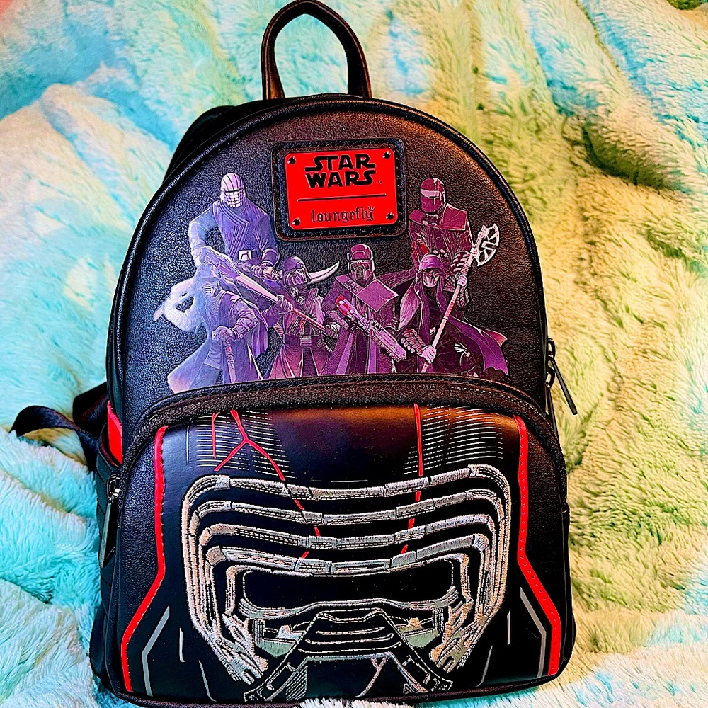 Loungefly Star Wars Kylo Ren Knights Of Ren Glow In The Dark Mini Backpackpack